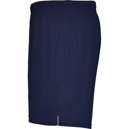Navy Blue - Side - Roly Unisex Adult Player Sports Shorts