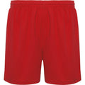 Red - Front - Roly Unisex Adult Player Sports Shorts