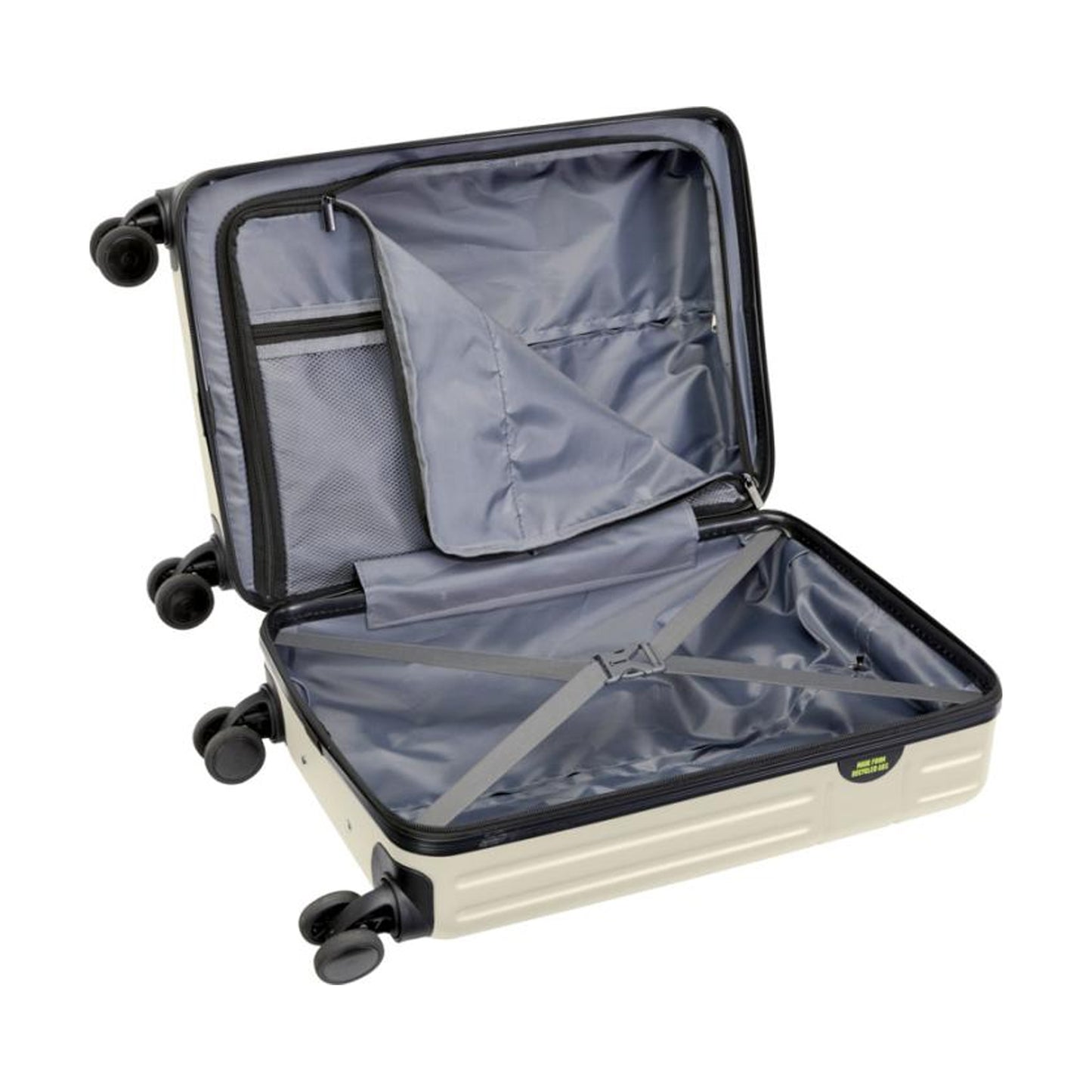 Sandstone - Back - Rover 20 Recycled 40L 4 Wheeled Cabin Bag