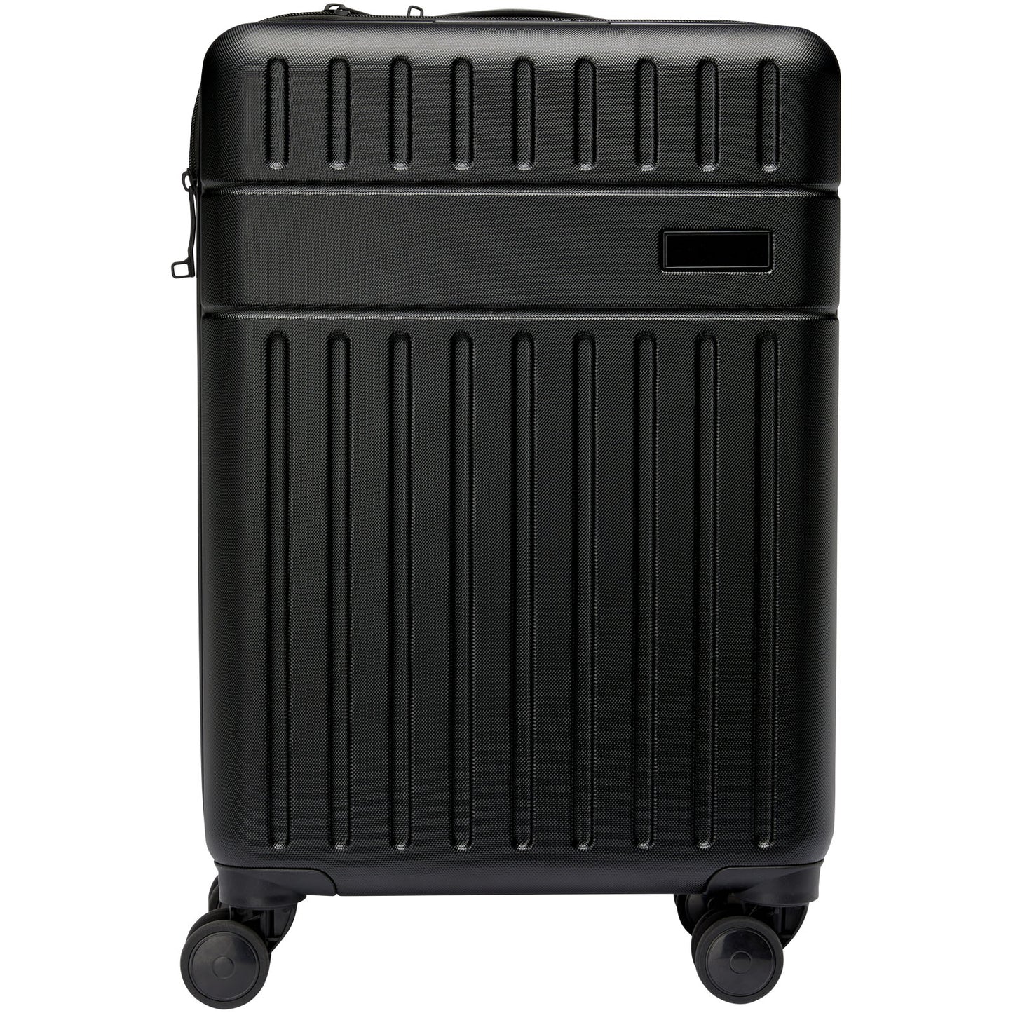 Black - Side - Rover 20 Recycled 40L 4 Wheeled Cabin Bag