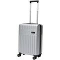 Silver - Front - Rover 20 Recycled 40L 4 Wheeled Cabin Bag