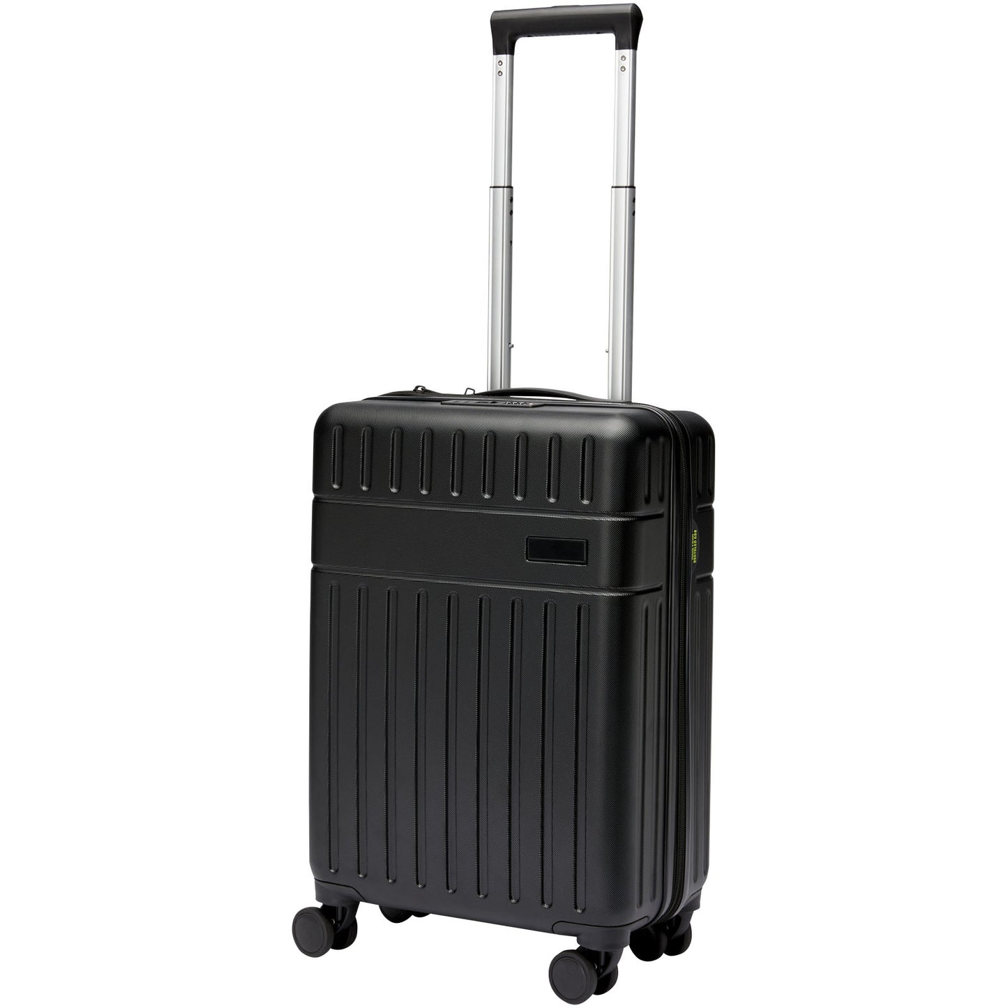 Black - Front - Rover 20 Recycled 40L 4 Wheeled Cabin Bag
