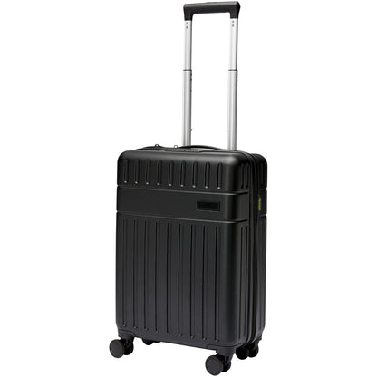 Black - Front - Rover 20 Recycled 40L 4 Wheeled Cabin Bag