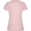 Light Pink - Back - Roly Womens-Ladies Montecarlo Short-Sleeved Sports T-Shirt