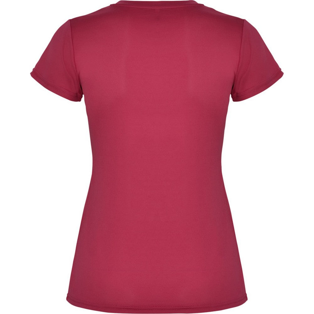 Rosette - Back - Roly Womens-Ladies Montecarlo Short-Sleeved Sports T-Shirt