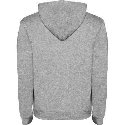 Grey Marl - Back - Roly Mens Urban Hoodie