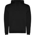 Solid Black - Front - Roly Mens Urban Hoodie