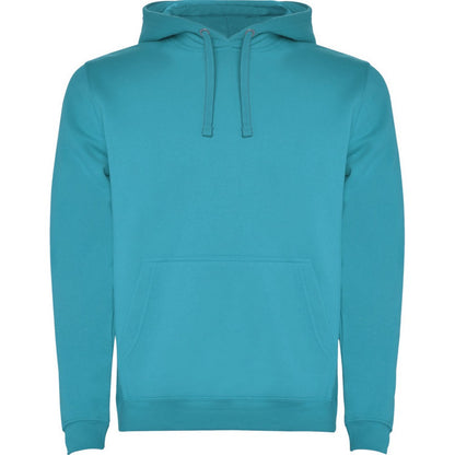 Turquoise - Front - Roly Mens Urban Hoodie