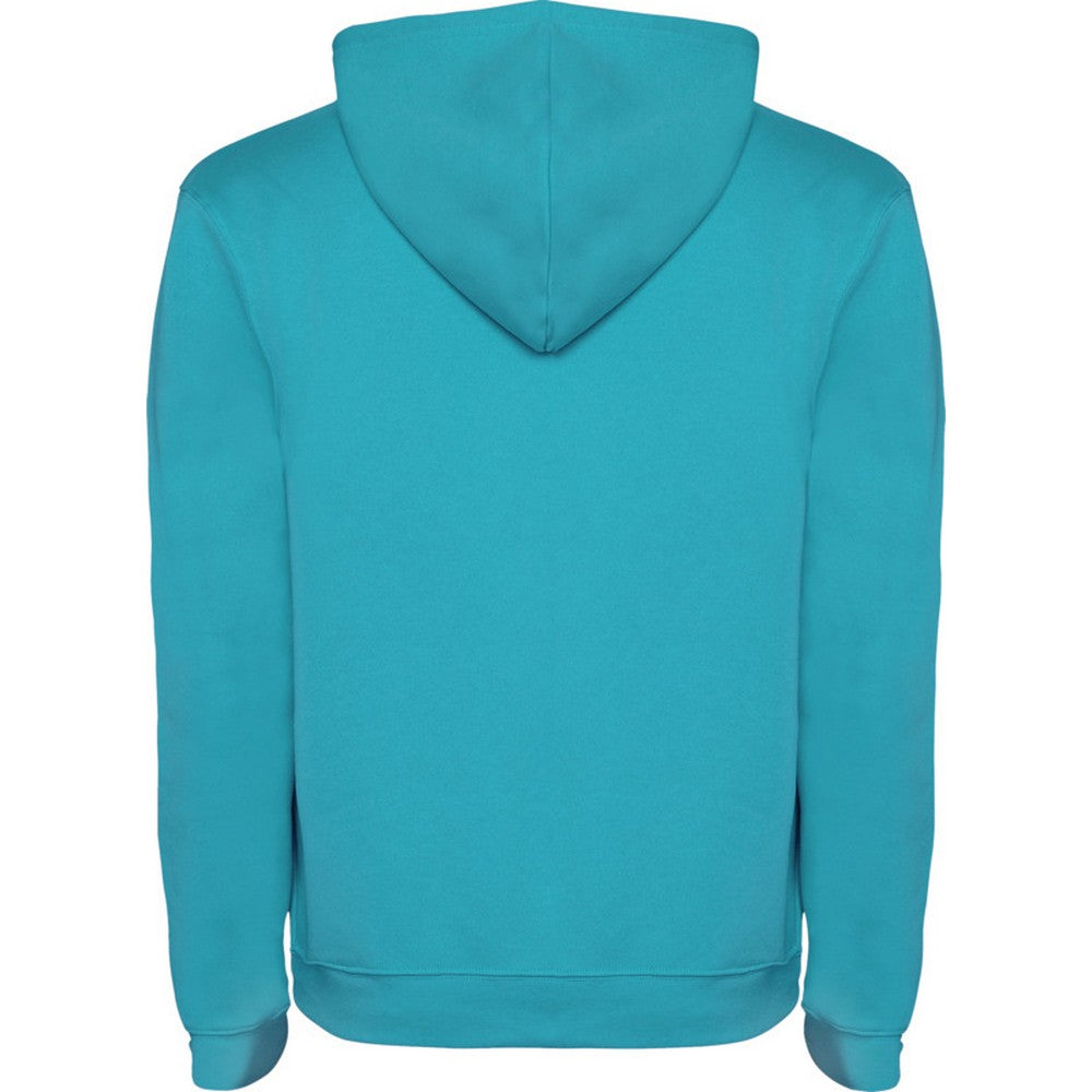 Turquoise - Back - Roly Mens Urban Hoodie