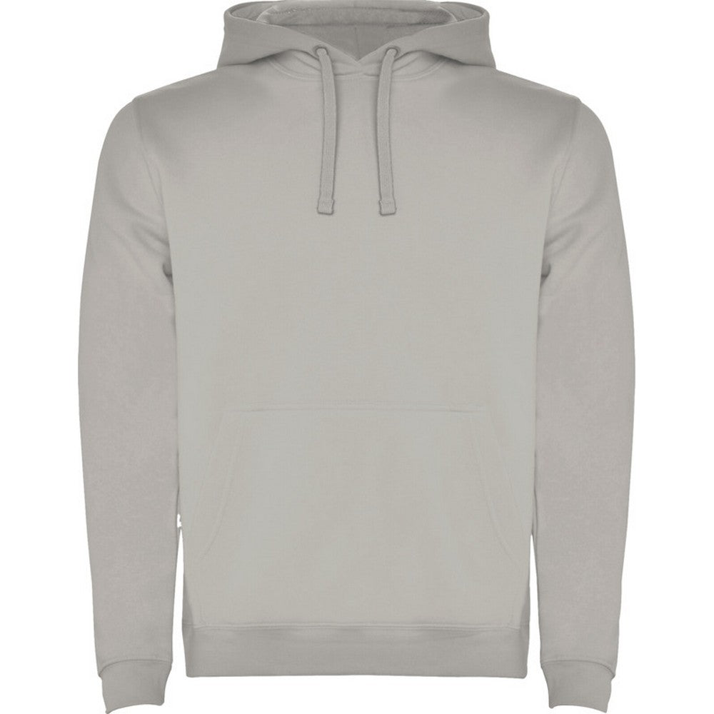 Stone Grey - Front - Roly Mens Urban Hoodie