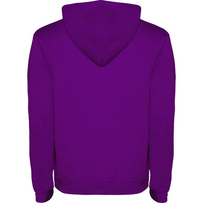 Purple - Back - Roly Mens Urban Hoodie