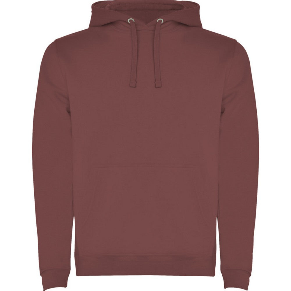 Pale Red - Front - Roly Mens Urban Hoodie