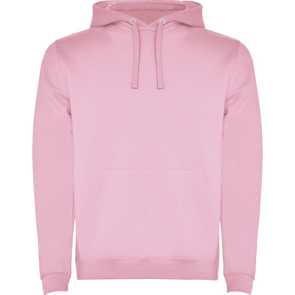Light Pink - Front - Roly Mens Urban Hoodie