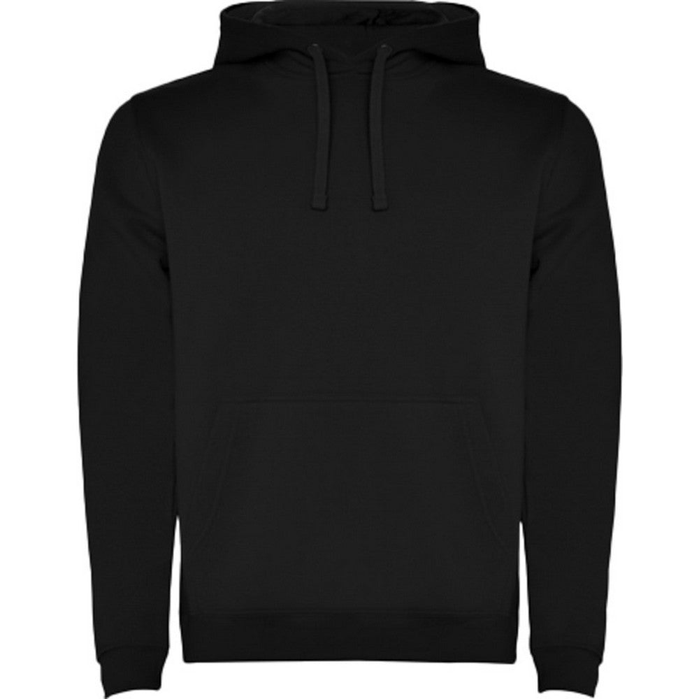 Black - Front - Roly Mens Urban Hoodie