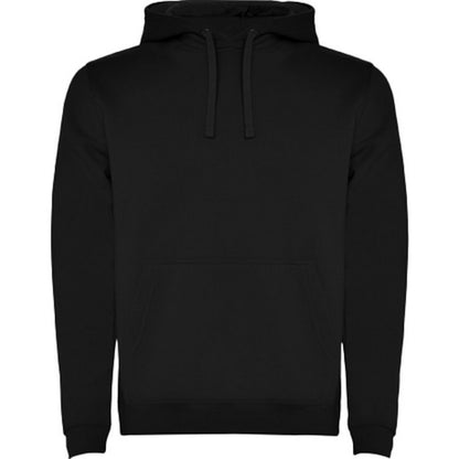 Black - Front - Roly Mens Urban Hoodie