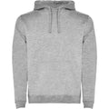 Grey Marl - Front - Roly Mens Urban Hoodie