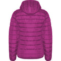 Fuchsia - Back - Roly Womens-Ladies Norway Insulated Jacket