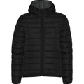 Solid Black - Front - Roly Womens-Ladies Norway Insulated Jacket