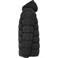 Solid Black - Back - Roly Unisex Adult Nepal Insulated Parka