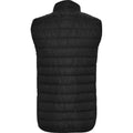 Solid Black - Back - Roly Mens Oslo Insulating Body Warmer
