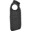 Black Heather - Side - Roly Mens Oslo Insulating Body Warmer