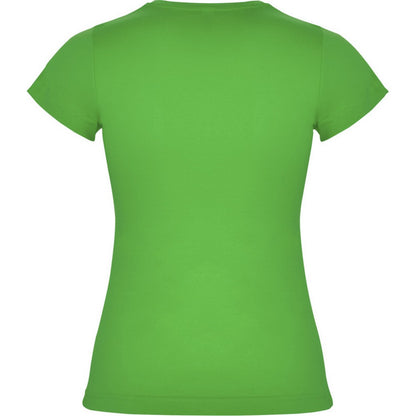 Grass Green - Back - Roly Womens-Ladies Jamaica Short-Sleeved T-Shirt