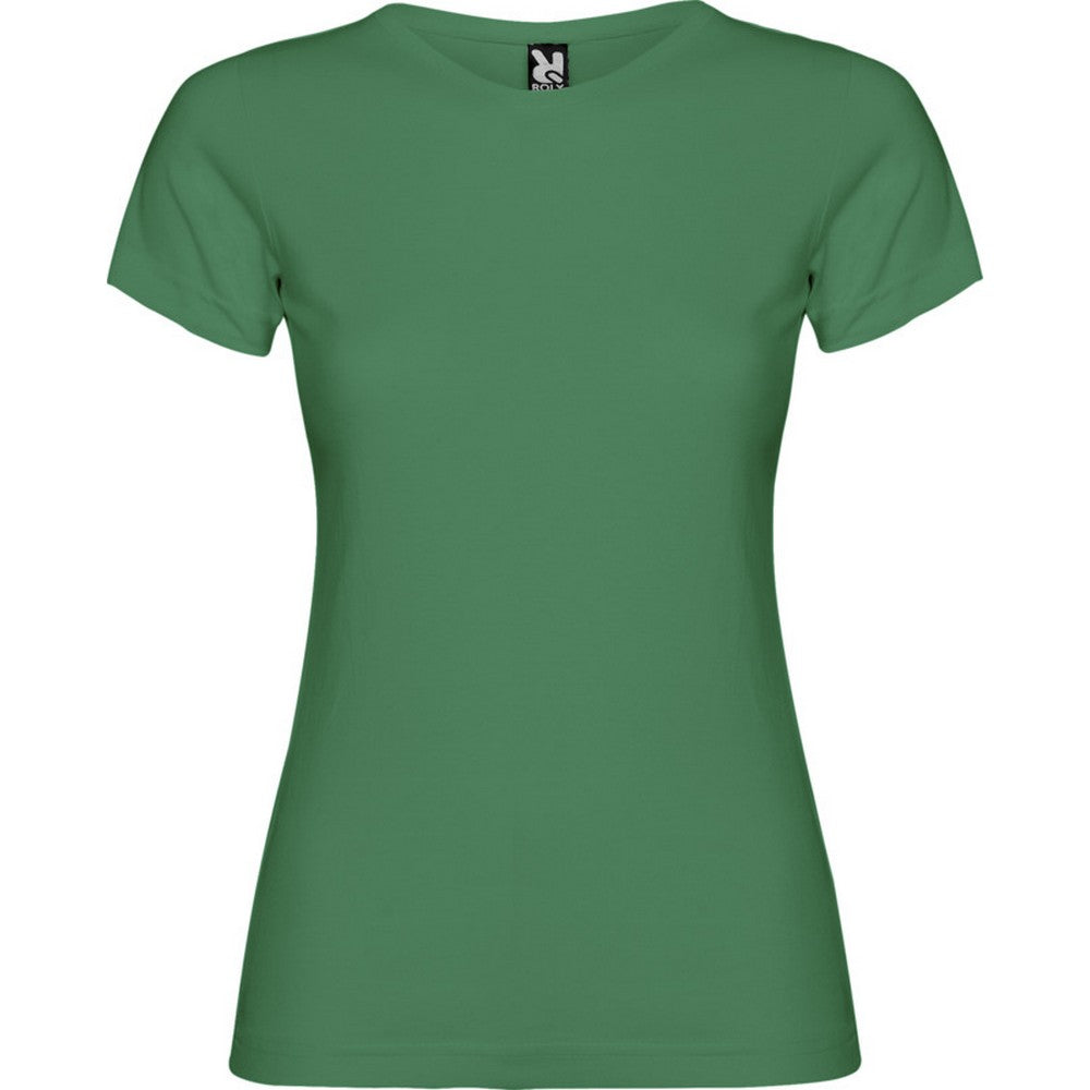 Kelly Green - Front - Roly Womens-Ladies Jamaica Short-Sleeved T-Shirt