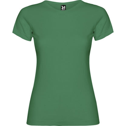 Kelly Green - Front - Roly Womens-Ladies Jamaica Short-Sleeved T-Shirt