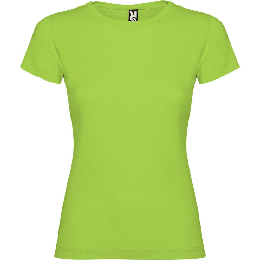 Oasis Green - Front - Roly Womens-Ladies Jamaica Short-Sleeved T-Shirt