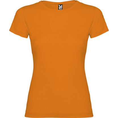 Orange - Front - Roly Womens-Ladies Jamaica Short-Sleeved T-Shirt