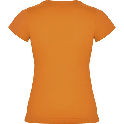 Orange - Back - Roly Womens-Ladies Jamaica Short-Sleeved T-Shirt