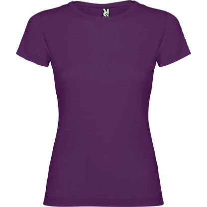 Purple - Front - Roly Womens-Ladies Jamaica Short-Sleeved T-Shirt