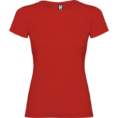 Red - Front - Roly Womens-Ladies Jamaica Short-Sleeved T-Shirt
