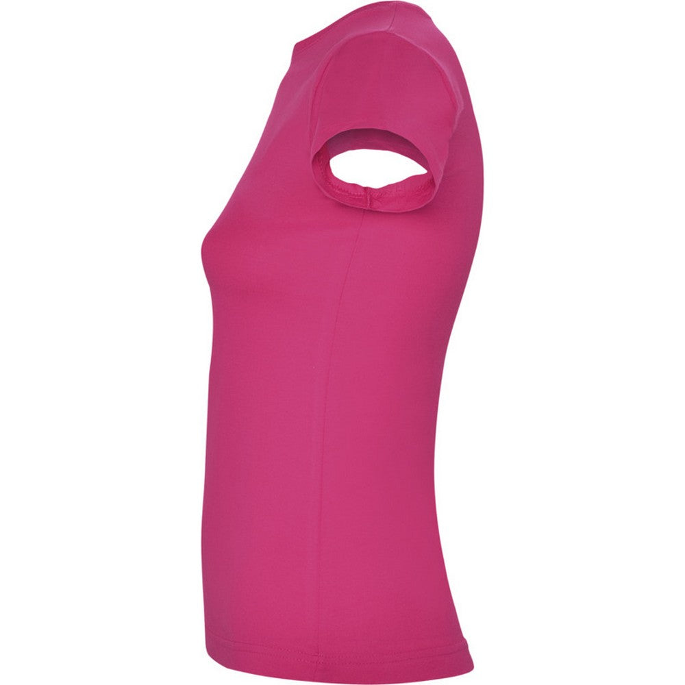 Rossette - Lifestyle - Roly Womens-Ladies Jamaica Short-Sleeved T-Shirt