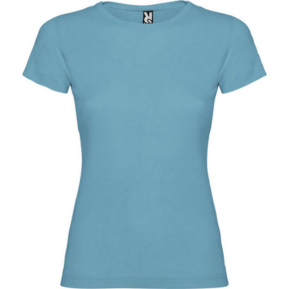 Turquoise - Front - Roly Womens-Ladies Jamaica Short-Sleeved T-Shirt