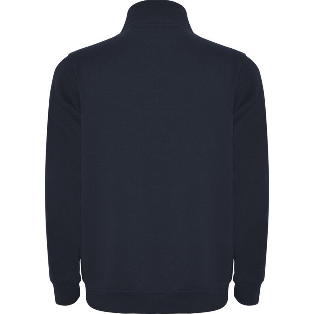 Navy Blue - Back - Roly Mens Aneto Quarter Zip Sweatshirt