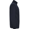Navy Blue - Side - Roly Mens Aneto Quarter Zip Sweatshirt