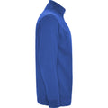 Royal Blue - Side - Roly Mens Aneto Quarter Zip Sweatshirt