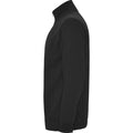 Solid Black - Lifestyle - Roly Mens Aneto Quarter Zip Sweatshirt