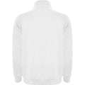 White - Back - Roly Mens Aneto Quarter Zip Sweatshirt