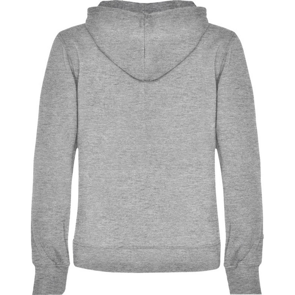 Grey Marl - Back - Roly Womens-Ladies Urban Hoodie