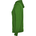 Kelly Green-White - Lifestyle - Roly Womens-Ladies Urban Hoodie