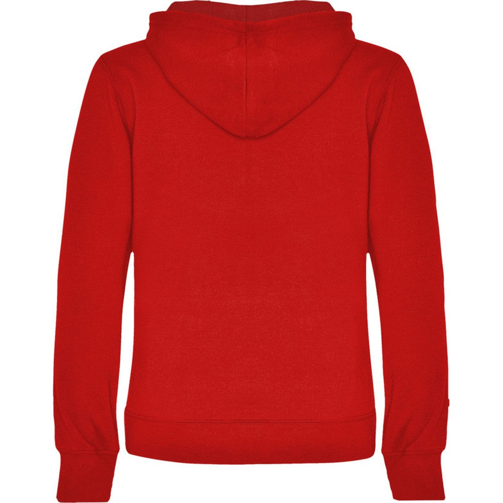 Red - Back - Roly Womens-Ladies Urban Hoodie