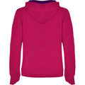 Rosette-Purple - Back - Roly Womens-Ladies Urban Hoodie