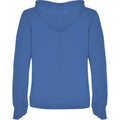 Royal Blue-White - Back - Roly Womens-Ladies Urban Hoodie