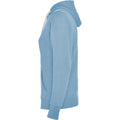 Sky Blue-White - Lifestyle - Roly Womens-Ladies Urban Hoodie