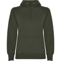 Venture Green - Front - Roly Womens-Ladies Urban Hoodie