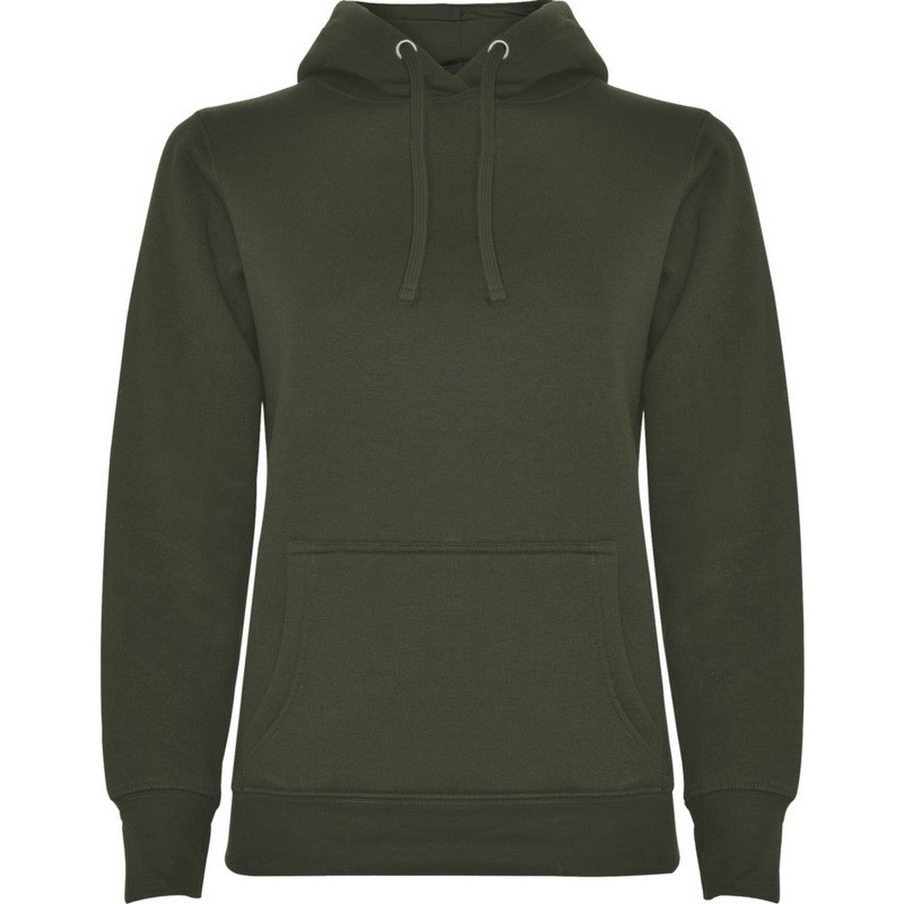 Venture Green - Front - Roly Womens-Ladies Urban Hoodie