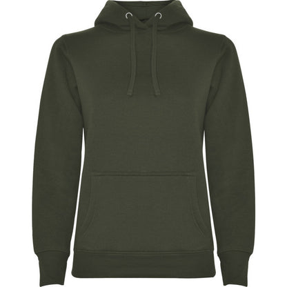 Venture Green - Front - Roly Womens-Ladies Urban Hoodie