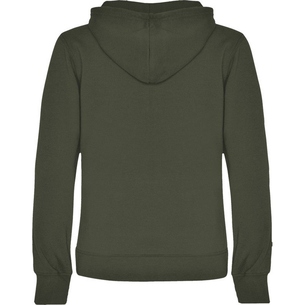 Venture Green - Back - Roly Womens-Ladies Urban Hoodie